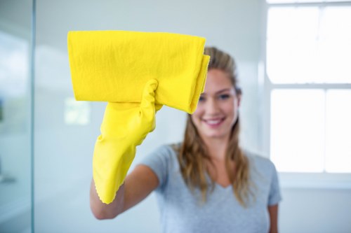 Dust removal from curtains using a vacuum attachment